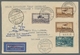 Zeppelinpost Deutschland: 1932 - Fahrt In Die Niederlande, Zuleitung Saar Auf Hochwertig Und Portori - Luft- Und Zeppelinpost