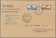 Zeppelinpost Deutschland: 1933 - Saargebietsfahrt/Rundfahrt, Zuleitung Saar Auf Brief Mit Guter Fran - Luft- Und Zeppelinpost