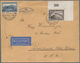 Zeppelinpost Europa: 1928, Tschechoslowakei: Einzigartiger Brief Mit CSSR 2 Kr. Von «Gablonz A.d. Ne - Europe (Other)