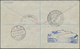 Zeppelinpost Europa: 1932, ENGLAND, 1. Southamerica Flight 'Graf Zeppelin', British Post 3 D., 1 S. - Europe (Other)