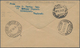 Zeppelinpost Europa: 1933, MALTA, 3. Southamerica Flight 'Graf Zeppelin', Malta Post 1/2 And 3 D. An - Europe (Other)