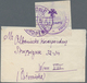 Albanien: 1913, 10 Pa Violet 'handstamp Issue', Single Franking On Wrapper From (VL)ONE, (..)11.1913 - Albania