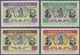 Albanien: 1952. Meeting With Roosewelt And Churchill, Not Issued Semis Postals, Complete Set Of Four - Albania