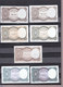 EGYPT 5 10 PT. PIASTRES 1971 2000 P182 183 190 LOT 14 UNC All COLORS VARIETY SET - Egitto