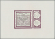 Belgien: 1966. Essay Coloured Blackish-grey Lilac With Light Greenish Grey Background Illustrations - Autres & Non Classés