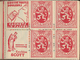 Belgien - Markenheftchen: 1931, Complete Booklet 3.50fr. Containing Four Different Panes With Total - Unclassified