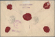 Bulgarien: 1927, Airmails, Attractive Franking Of Six Values Incl. Not Issued I+III On Registered Co - Covers & Documents