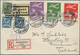 Dänemark: 1926, Registered Airmail Cover Franked With Complete Airmail Set Of 5, 10 And 15 öre And T - Sonstige & Ohne Zuordnung