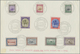 Dänemark - Grönland: 1945, New York Issue, Full Set On Cut Out With Last Day Cancellation Of The Can - Covers & Documents