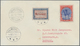 Dänemark - Grönland: 1953, Airmail Cover With Exact Postage, From "Tingmiarmiut 14.10.53" To Copenha - Briefe U. Dokumente