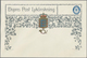 Dänemark - Ganzsachen: 1925 Two Different Illustrated Private Express Postal Stationery Envelopes 40 - Postal Stationery