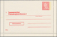 Delcampe - Dänemark - Ganzsachen: 1953/63 Four Unused Service Card Letters For The Personal Register, 360 M€, V - Postwaardestukken
