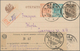 Estland: 1919, Two Picture-postcards And One Postcard With Different Provisional Postmarks, Conditio - Estland