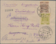 Estland: 1919, Open R-letter Delivered From Pernau 28.7. To Munich, Forwarded To Oberrammergau, Rs. - Estland