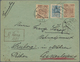 Estland: 1919, R Letter From VÖRU (Werro) To Freiberg (Czechoslovakia), Without Arrival Postmark. - Estland