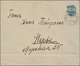 Estland - Lokalausgaben: Rakwere (Wesenberg): 1918 Russian Postal Stationery Envelope 10k. Blue Surc - Estonia
