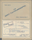 Estland - Ganzsachen: 1937, "PARO" Lettercard 10s. Blue, Series 2 With Advertisement For "MANON" Cig - Estonia