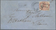 Finnland: 1856-58 10k. Carmine On Vertically LAID PAPER, Used On Cover From Helsingfors To Rauma, Ti - Gebraucht