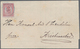 Finnland: 1874, 40 P Rose Blazon (short Tongue Below) On Folded Letter From Helsingfors To Kristines - Gebraucht