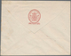 Finnland - Ganzsachen: 1845 Unused Postal Stationery Envelope 10 Kop. Red, Reprint, Horizontal And V - Ganzsachen