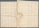 Frankreich - Vorphila: 1737, "CASNAUDY" One-liner (Casteinaudary/Lanquedoc) On Complete Folded Lette - 1792-1815: Départements Conquis