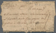 Frankreich - Vorphila: 1744, "S. BRIEVC." And Handwritten "en Deligence" On Folded Letter To A Field - 1792-1815: Conquered Departments