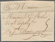 Frankreich - Vorphila: 1785, "BAINS EN LNE" One-liner (Lenain No. 1 = 21 Points) On Complete Folded - 1792-1815: Départements Conquis