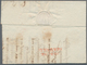 Frankreich - Vorphila: 1809, "Deb De/Beauvais" Red Two-liner On Complete Folded Letter To Paris, Sma - 1792-1815: Conquered Departments