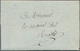 Frankreich - Vorphila: 1821/22 5 Folded Letters From A Correspondence Of Neuf Château (Vosges), Part - 1792-1815: Départements Conquis