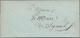 Delcampe - Frankreich - Vorphila: 1821/22 5 Folded Letters From A Correspondence Of Neuf Château (Vosges), Part - 1792-1815: Départements Conquis