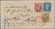 Frankreich: 1853-60 Napoleon 10c., 20c. And 80c. Used On 1860 Letter From Paris To Dorpat, Russia (n - Ungebraucht