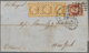 Frankreich: 1854, Empire Nd 1fr. Carmine, Fresh Colour, Close Margins At Top (not Touched Or Cut Int - Unused Stamps