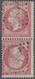 Frankreich: 1862, Napoleon 80c. Rose, Vertical Tête-bêche Pair, Fresh Colour And Well Perforated, Ob - Ungebraucht