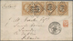 Frankreich: 1867-72 Three Interesting Covers, With 1) 1867 Cover From Paris To SHANGHAI Franked 1862 - Unused Stamps