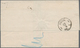 Delcampe - Frankreich: 1867-72 Three Interesting Covers, With 1) 1867 Cover From Paris To SHANGHAI Franked 1862 - Ungebraucht