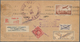 Frankreich: 1937 (14.5.), Registered Airmail Cover Bearing Airmail Issue 3.50fr. Redbrown Used From - Ungebraucht