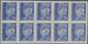 Frankreich: 1941, Definitive Issue Marshall Petain 1.20fr. In UNISSUED BLUE Colour In An IMPERFORATE - Ungebraucht