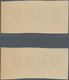Delcampe - Frankreich: 1944, Definitives "Marianne", Not Issued, Group Of Ten Imperforated Panes Of Four Stamps - Unused Stamps