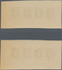 Frankreich: 1944, Definitives "Marianne", Not Issued, Group Of Ten Imperforated Panes Of Four Stamps - Ungebraucht