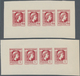 Frankreich: 1944, Definitives "Marianne", Not Issued, Group Of Ten Imperforated Panes Of Four Stamps - Unused Stamps