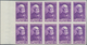 Frankreich: 1946, Jean Alfred Fournier 2+3fr. Brownish Carmine And Henri Becquerel 2+3fr. Violet (bo - Ungebraucht