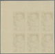 Frankreich: 1951, RED CROSS Set Of Two 'Paintings' In IMPERFORATED Blocks Of Six From Upper Right Co - Ungebraucht