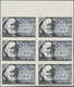 Delcampe - Frankreich: 1956, French Scientists Of 19th And 20th Century Complete Set Of Four In IMPERFORATED Bl - Ungebraucht