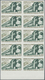 Delcampe - Frankreich: 1962, Resistance Set Of Three In IMPERFORATED Blocks Of Ten From Different Margins, MNH - Ungebraucht