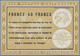 Frankreich: 1966. Essay Coloured Vivid Chrome Yellow For "International Reply Coupon 40 Francs" (Vie - Ungebraucht