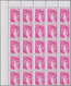 Frankreich: 1978, Definitives "Sabine De Gandon", MISSING PHOSPHOR (BRILLIANT GUM), 0.80fr.-2.10fr., - Ungebraucht