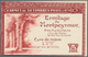 Frankreich - Markenheftchen: 1926 (ca.), Complete Booklet 5fr. Containing 10 X Sower 50c. Red In One - Other & Unclassified