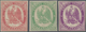 Frankreich - Telegrafenmarken: 1868, 25 Cts, 50 Cts. And 2 Fr., Unused Mounted Mint, The 50 C. First - Telegraph And Telephone