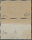 Französische Post In Ägypten - Alexandria: 1921, 60 Mill. On 2 Fr. Violet/yellow, Postage Stamp With - Sonstige & Ohne Zuordnung