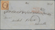 Französische Post In Der Levante: 1868, 40 C Napoleon With "5079" Rhombus Cancel And Besides Red Fra - Otros & Sin Clasificación